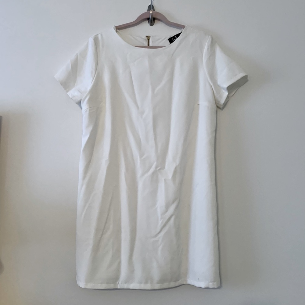 Shift & Shout Ivory Shift Dress